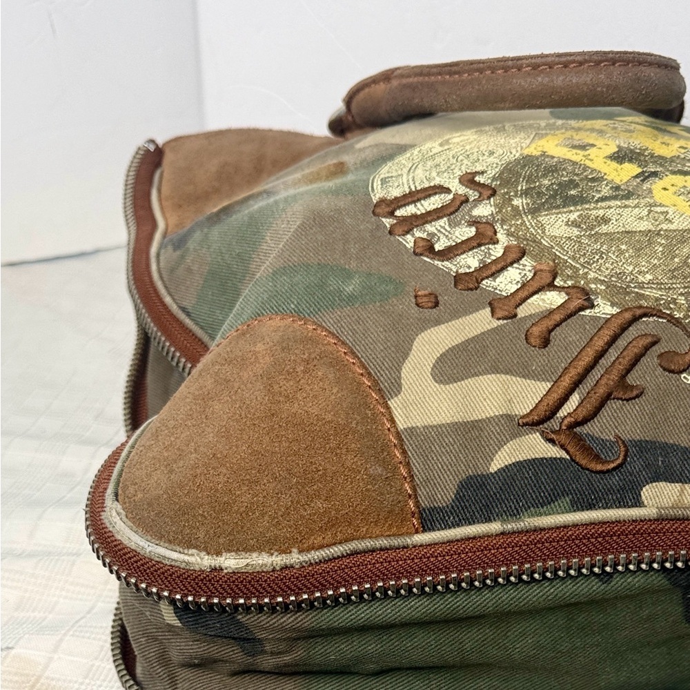 Vintage Juicy Couture PREP SCHOOL RIOT camo tote - Picture 11 of 16